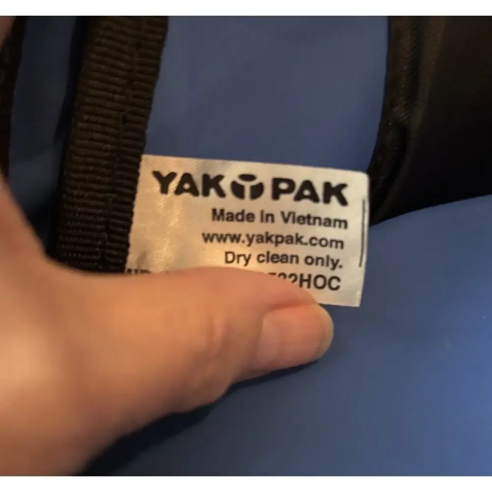 Yak Pak Backpack Geometric Colorful Excellent condition Purple Pink